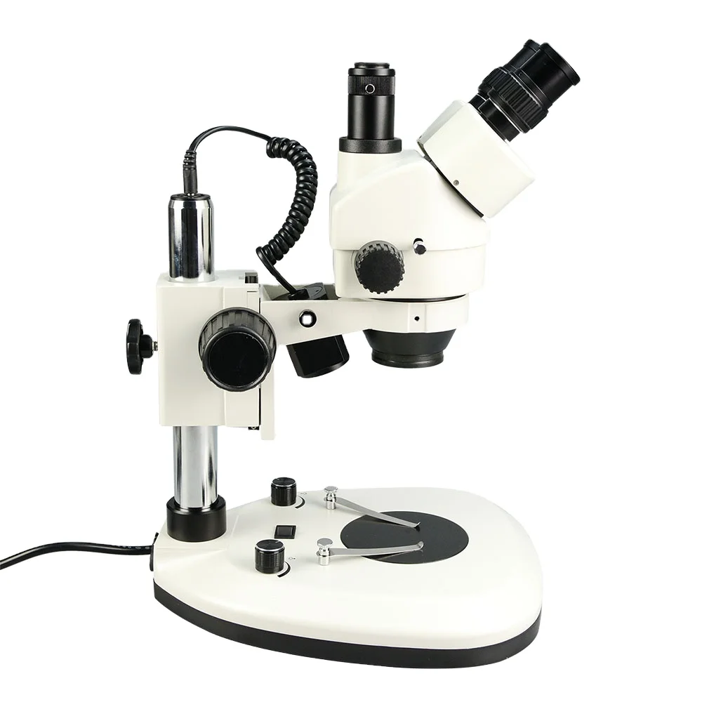 Trinocular Stereo Microscope 7X-45X - Mikroskop Trinokuler Industri Optik 7x-45x, Mikroskop