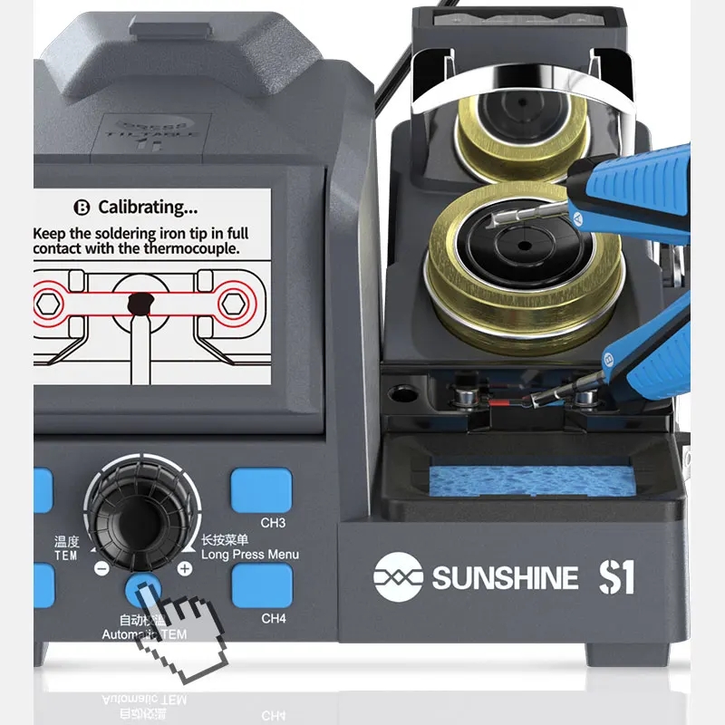 C210 Precision Soldering Station - Stasiun Solder Multifungsi SUNSHINE S1 dengan