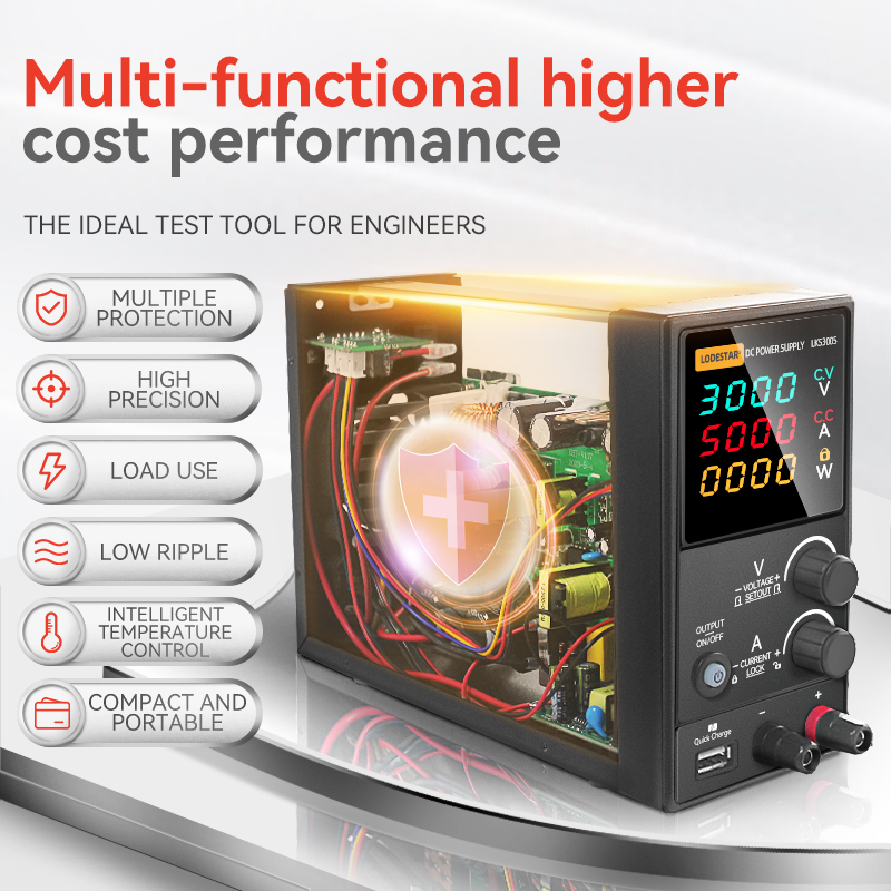 LODESTAR 30V 5A/10A Catu Daya  - High Precision Dc Power Supply 30V 10A ulasan dan harga