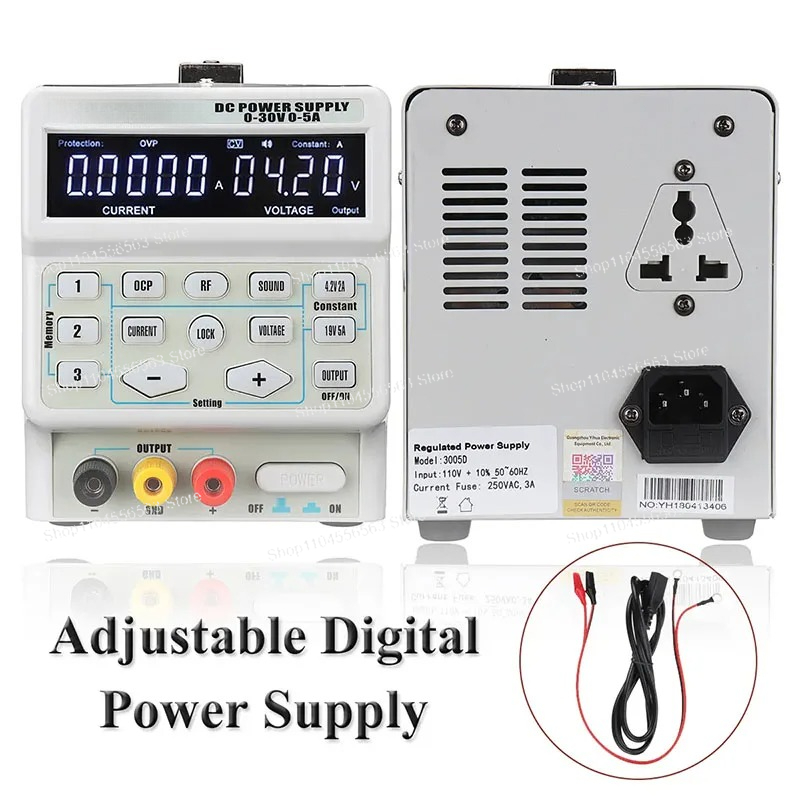 3005D Catu Daya DC yang Dapat  - High Precision Dc Power Supply 30V 10A ulasan dan harga