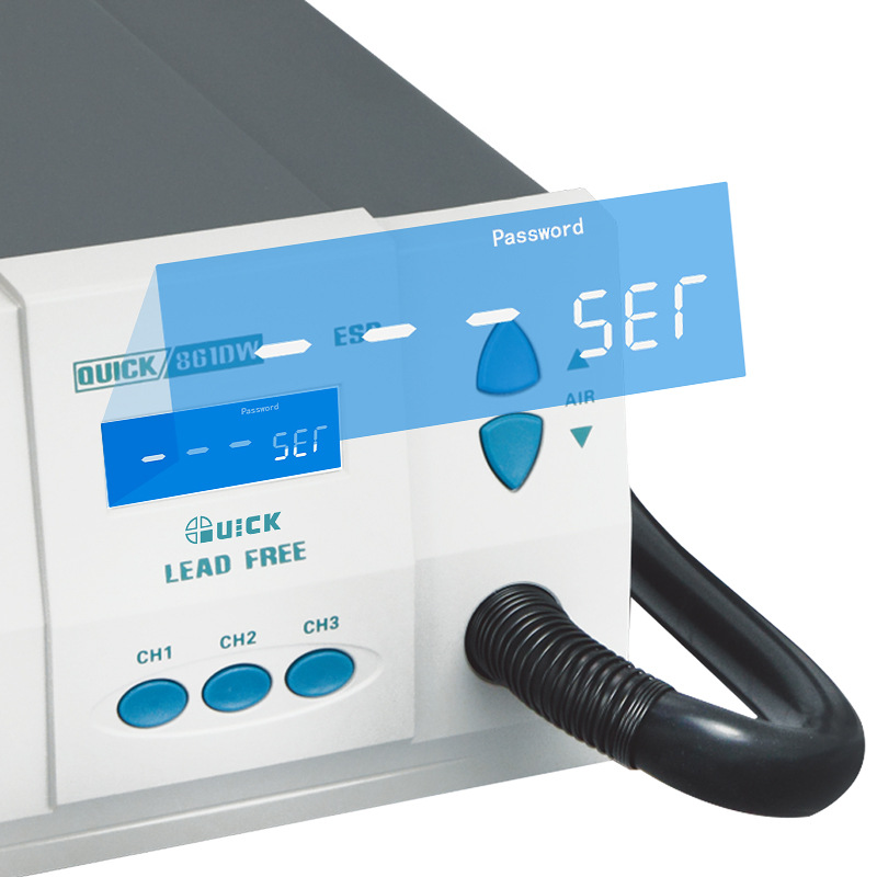 Stasiun Penyolderan dan Perbai - Hot Air Rework Station 861Dw ulasan dan harga