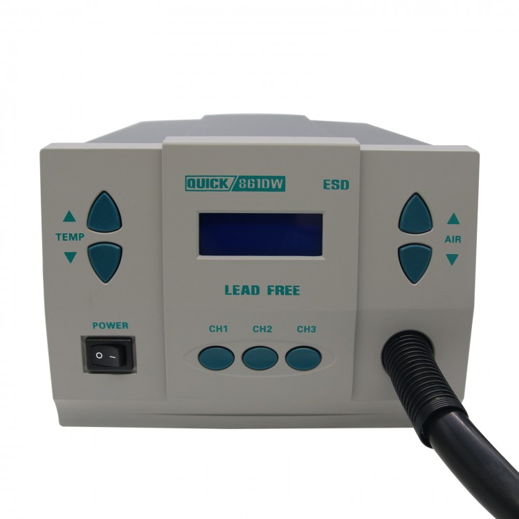 Stasiun Pengerjaan Ulang Digit - Hot Air Rework Station 861Dw ulasan dan harga
