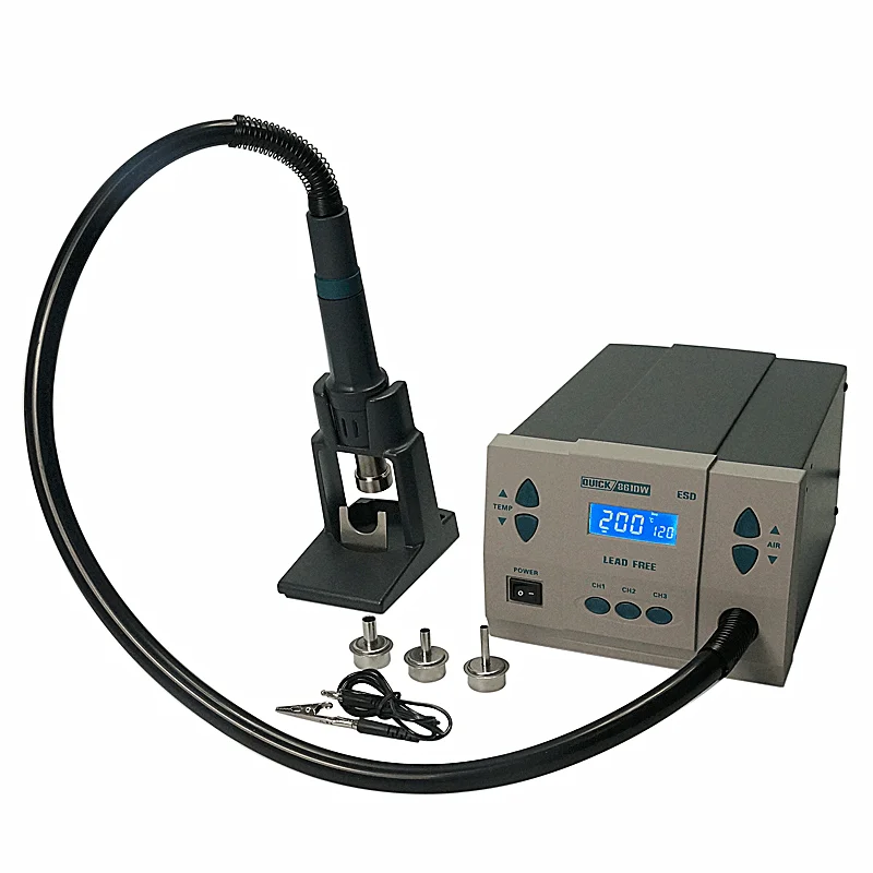 Asli 1000W, QUICK 861DW, Stasi - Hot Air Rework Station 861Dw ulasan dan harga
