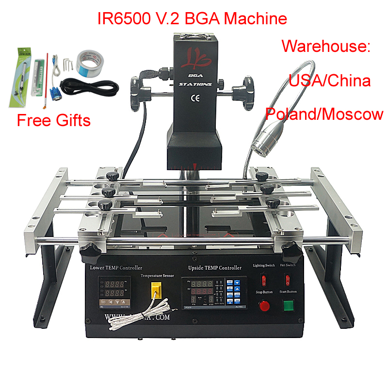Solder stasiun 2 zona IR6500 V - Infrared Bga Rework Station ulasan dan harga