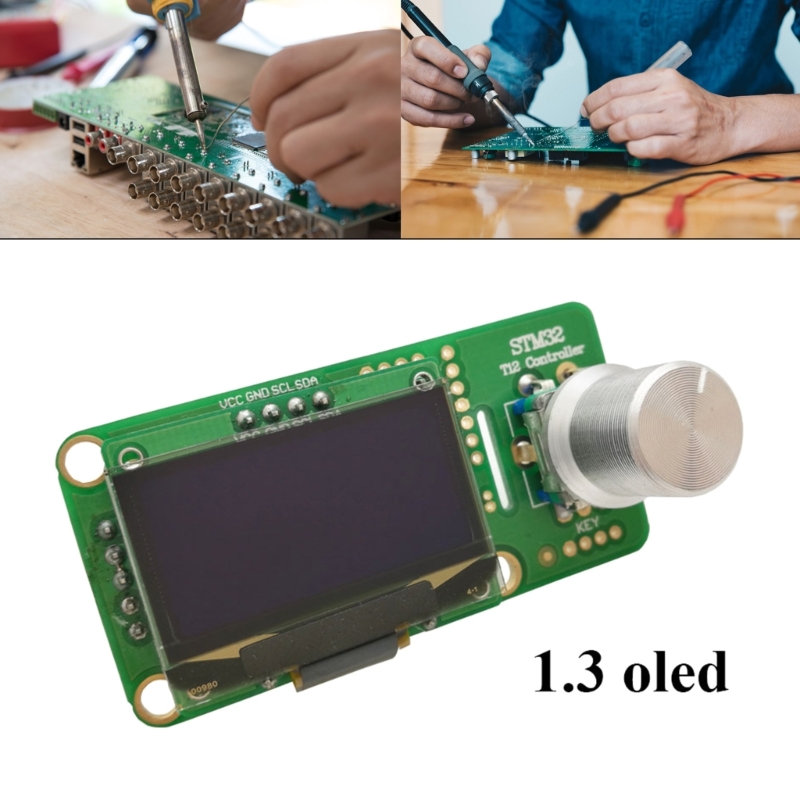 Stasiun solder Digital T12 kit - T12 Soldering Station Oled ulasan dan harga