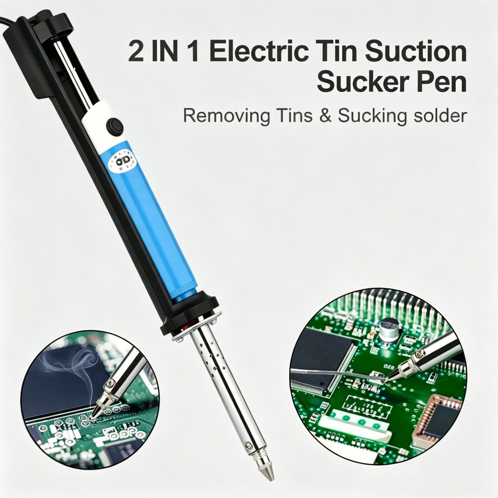 Mesin Pematrian Listrik Tipe P - Desoldering Pump Electric Vacuum Station ulasan dan harga