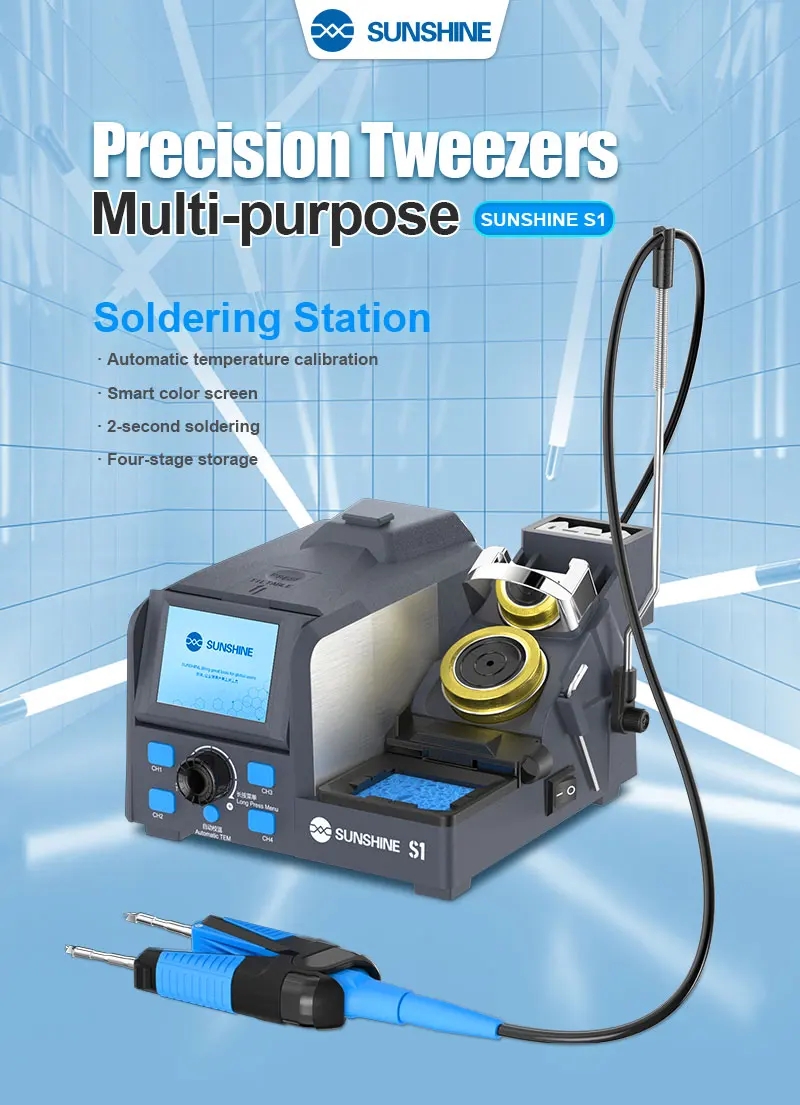 Stasiun Solder Multifungsi SUN - C210 Precision Soldering Station ulasan dan harga