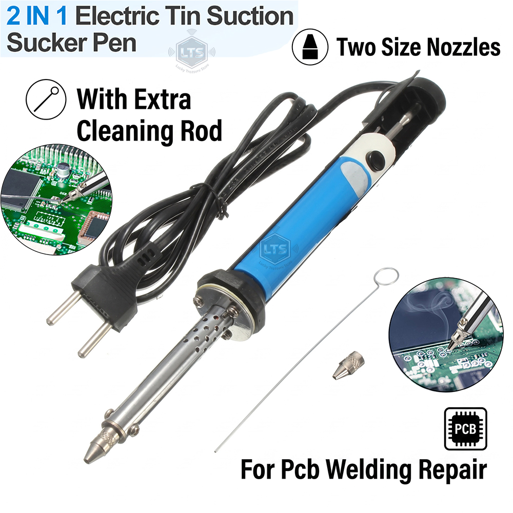 Pena Penghisap Timah Listrik U - Desoldering Pump Electric Vacuum Station ulasan dan harga