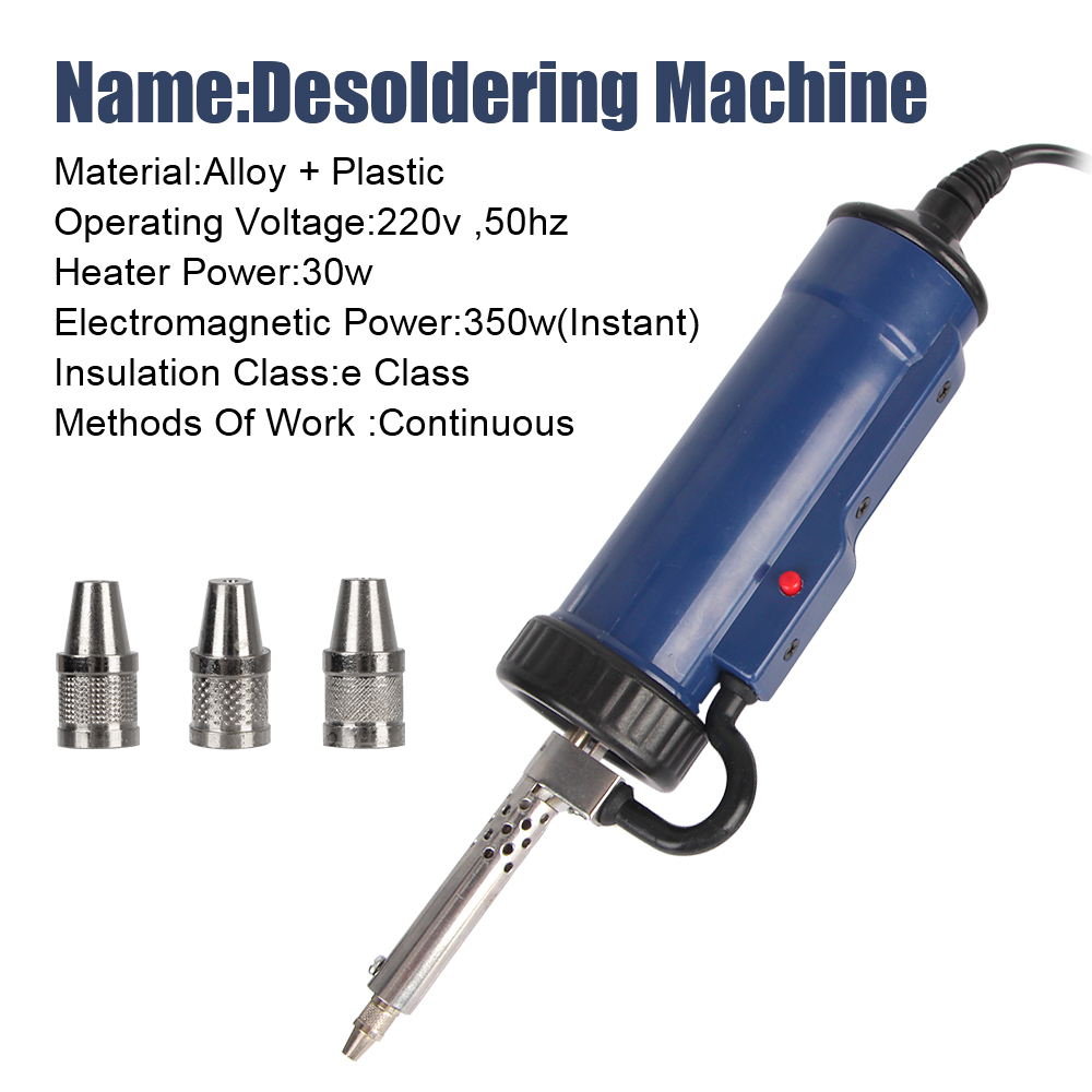 Mesin Solder elektrik, pompa p - Desoldering Pump Electric Vacuum Station ulasan dan harga